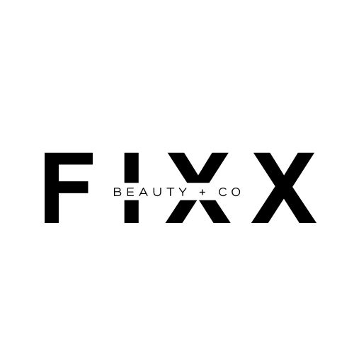 Black and Grey Modern Typography Fashion Logo